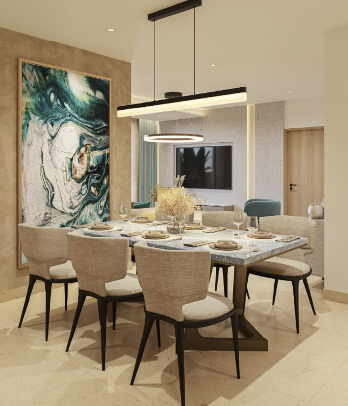 Spacious Living Area